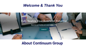 Thank you for visiting our website - Continuum Group - Profitability Improvement Turnaround and Crisis Management Interim Leadership Fractional Leadership